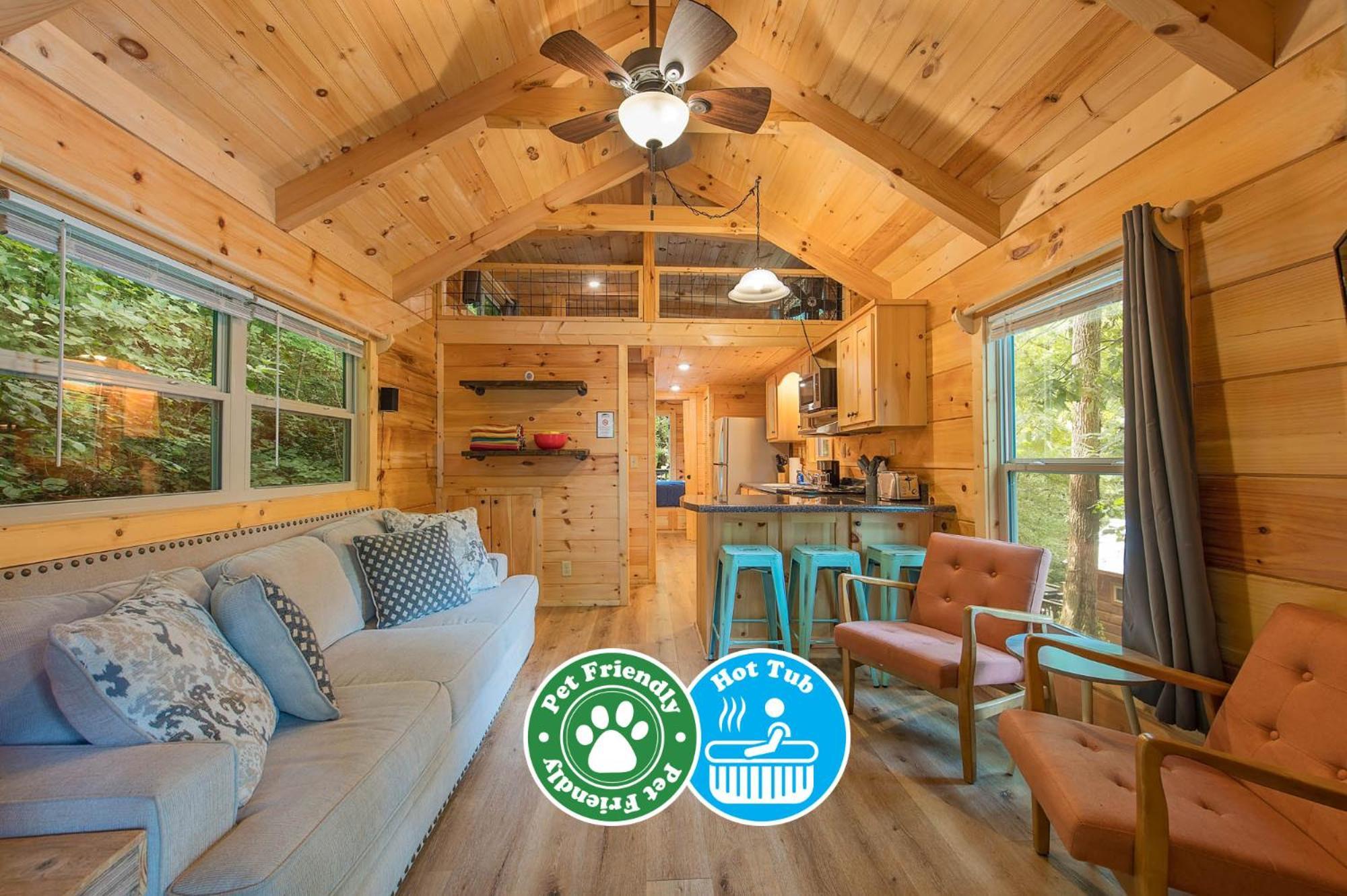Ryon Tiny Home Cabin City-Side Rustic Retreat Chattanooga Luaran gambar